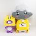 Maomoto Foxy and Boxy and Rocky Plush Toys Foxy and Boxy Collectible Plush Foxy Plushies Removable Anime Soft Stuffed Doll for Kids and Fans