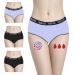Noblood period underwear 2-3 tampons - washable - cotton - ecologically - menstruation - underwear for the period - period - periode briefs - absorbing - girls - XXS / 3XL Teens -Pack S