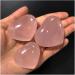Begoat Family Gift - High-Quality Natural Rose Quartz Heart Crystal Energy Minerals for Home Decor & Luck (40-45mm) - Buy Online on GoSupps.com