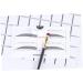 Didiseaon 2 Eyebrow Template with Strap Beauty Eyebrow Makeup Tools Eyebrow Stickers Portable A607 Card - Buy Online on GoSupps.com