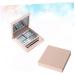 VINTORKY 2pcs Empty Eyeshadow Palette Makeup Pallette Empty Eyeshadow Dish Highlighters DIY Cosmetics Pink - Buy Online on GoSupps.com