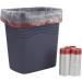 Inhouse 6 Gallon Clear Garbage Bags Drawstring Trash Bags 120 Counts - Buy Online on GoSupps.com