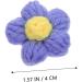 Cabilock 10pcs Hairpin Accessories Ornament Sew on Floral Patches Kids DIY Hair Pin Materials Clothing Button Assorted Color 4 4X4cm - Buy Online on GoSupps.com
