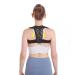 Posture Corrector for Men & Women Breathable Adjustable Black Shoulder Brace for Lumbar Neck Shoulder & Clavicle Pain Relief - Buy Online on GoSupps.com
