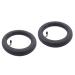 P4B |2x 10 inch hoses in black - 90 valve angle |For pram tires |Seamless hose |Form heated |Special butyl mixture |10 x 2.0 |54-152 |AV 40mm |Stroller hose 10x2 10 inch hoses - 90 valve angle (2 pieces)