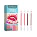 Disposable Lip Gloss Cotton Swab Nourishing And Moisturizing Long-lasting Color Lip Tint Cotton Swab Red