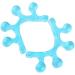 Silicone Gel Shoe Splitter Blue - Valgus Adjuster & Bunion Cushions for Men and Women - Buy Online on GoSupps.com