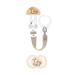 Buy Mam Schnuller & Pacifier Chain 6+ Months - Anatomically Symmetrical Silicone Pacifier Washable Chain Random Colors - Ideal for All Types of Pacifiers | International Shipping Available - Buy Online on GoSupps.com