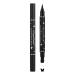 Stamp Eyeliner | Smudge Proof Ultra Thin Tip Waterproof Liquid Eyeliner - Double Headed Eye Cosmetics for Travel Dance Parties Black Eye Liner for for Beginners Pochy