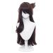 Lwiuentx Genshin Impact Beidou Long Brown Wig | Synthetic Hair for Men & Women | Halloween Party | Free Wig Cap - Buy Online on GoSupps.com