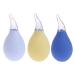 3pcs Premium Nasal Aspirator for Baby Professional Infant Toddlers Nose Cleaner Food Grade Reusable Booger Sucker Remover Best for Infant Nose Congestion Relief