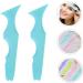 jojofuny 2pcs Silicone Beauty Ruler Lash Applicator Tool Eyeliner Guide Stencils Silicone Board Make up - Buy Online on GoSupps.com