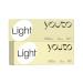 Youto daily lenses with blue light filter 10 pieces help to reduce the feeling of tired & dry eyes -daily contact lenses with BC 8.7 mm dia 14.0 mm UV protection & pleasant wear -2.25 Dioptries