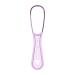 Reusable Silicone Tongue Cleaner for Adults - Professional Tongue Scraper to Combat Bad Breath - 1 Pack (Violet) - Buy Online on GoSupps.com