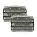 Sanq 2 Pcs Replacement Foil Cassette Head for Braun Series 7 799CC 760CC 750CC 730 735S for Pulsonic Razor (Color : Silver)