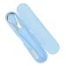 Yawdil tongues coating with double -sided tongues brush profession eller tongues scraper reusable tongues scratches made of stainless steel mouth cleaner blue