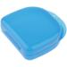 Shop Small Medium Open Storage Denture Case - Blue | Durable PP Material | International Shipping Available - Buy Online on GoSupps.com