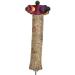 PARROT ESSENTIALS Parrot Perch and Wooden Twirling Toy - Colourful Spinning Parrot Toy - Encourages Mental Physical Exercise - Non-Toxic Bird Toys for African Grey Conure Cockatoo Other Pet Birds Wooden Twirler - Buy Online on GoSupps.com