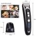 Professional Rechargeable Digital Hair Trimmer for Men - Cordless Hair Clipper with Adjustable Ceramic Blade | International Shipping Available - Buy Online on GoSupps.com