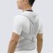 DFHBFG Upper Back Posture Corrector - Clavicle Support Brace Strap for Improved Posture | XL Size | White/Fruit Peach - Buy Online on GoSupps.com