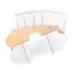 FARUTA 5pcs Moxibustion Patch Self Heating Moxa Sticker Wormwood Spontaneous Heat Sticker Warm Foot Pads Chinese Medicine Herbal Paste for Cervical Neck Knee Pain Belly