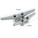 4 Pack 4 inch Heavy Duty Boat Cleat - Galvanized Cast Iron Dock Cleat for Marine or Decorative Use - Buy Online on GoSupps.com