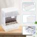 JVHLOV Transparent Bird Feeder for Budgies Parrots & Parakeets - Automatic Cage Feeder for Easy Feeding - Buy Online on GoSupps.com