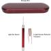 Portable Light Ear Pick & Earwax Removal Tool - 2pcs Set with Tweezers for Travel Use - Buy Online on GoSupps.com