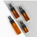 Portable Mini Amber Glass Spray Bottles 12 Pack | 15ml Refillable Perfume & Cosmetic Containers for Travel - Buy Online on GoSupps.com