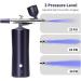wemee Airbrush Kit with Compressor 20-30PSI Airbrush with 0.3mm Nozzle for Painting Tattoo Nail Art Model Coloring Easy Install Easy to Use Black - Buy Online on GoSupps.com