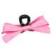 Limtula Delicate Ribbon -Style Claw Clip Hair Clip Sweet Girls y -Style Large Ribbon Balletcore Rose red on black