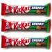 KitKat Chunky Hazelnut Cream Bar 4 x 42g Delicious Tasty And Twisty Treat Gift Hamper For Birthday Christmas Sold By Kidzbuzz - Buy Online on GoSupps.com
