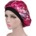 Tergy 10pcs Satin Bonnet Caps for Women - Hair Bonnets for Sleeping - Elastic Band - Black Women Hair Care - Buy Online on GoSupps.com