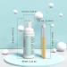 Eyelash Extension Shampoo & Brush - Paraben & Sulfate Free, 2.11 fl oz - Safe for Natural Lashes, Non-Irritating - Ideal for Salon and Home Use - Buy Online on GoSupps.com