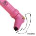 Ovente LV2518P Professional Curling Iron - 25/18 mm Pink Includes Heat Resistant Gloves - Shop Internationally - Buy Online on GoSupps.com