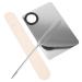 Buy 2 Sets Liquid Foundation Palette & Stainless Steel Makeup Spatulas | Portable Cosmetic Mixing Tools for Flawless Makeup - Buy Online on GoSupps.com
