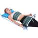 Back-lende vertebrae traction device improvement of the spine preservation correction for the bed home use cervical spine stretcher (with inflatable pillow)
