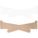 Neck Lift Tape 20Pcs Elastic Breathable Neck Strips Self-adhesive Neck Tape Portable Sweatproof Reusable Wrinkle Removing Neck Tightening Tape Semitransparent - Buy Online on GoSupps.com