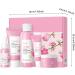 Sakura 5 in 1 Skin Care Set with Cleanser Toner Face Serum Face Cream and Eye Cream Skin Care Products for Teen Girls Skin Care Set - Buy Online on GoSupps.com