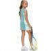 AOBUTE Girls Tennis Golf Outfit Set | Tank Top and Skirt with Shorts | 6-7 Years | Light Green - Buy Online on GoSupps.com