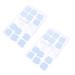 Ultechnovo box with 2 sets of contact lens container container for contact lenses Tool for inserting contact lenses carrying bag for contact lenses care also travel pp eyes holiday needs blue 6x3x3cm