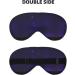 Purple Starry Sky Print Unisex Sleeping Eye Mask - Soft Comfortable Light-Blocking for Restful Sleep - Buy Online on GoSupps.com