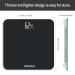 BAGAIL BASICS Digital Bathroom Scale with High Precision Sensors and Tempered Glass - Ultra Slim Design - Black 11 / 280mm - Buy Online on GoSupps.com
