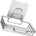 Amosfun 5pcs Stainless Steel Soap Holder Soap Holder for Shower Wall Soap Rack Stainless Steel Soap Wall-mount Holder Soap Bar Sink Drain Self-draining Soap Boxes Soap Dish Holder Square - Buy Online on GoSupps.com