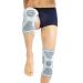 Neotech Care Bamboo Fiber Knee Support Sleeve Brace - Lightweight Elastic Breathable Fabric - Grey (Size S 1 Pair) - Buy Online on GoSupps.com