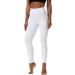 HOTSTUDIO White X-Large Yoga Pants with Pockets | High Waisted Workout Leggings for Women | Tummy Control Athletic Gym Leggings - Buy Online on GoSupps.com