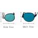 1PC Black Unisex Adult Adjustable Soft Eye Patch Silk Single Eye Mask Amblyopia Corrected Visual Recovery Eye Patches Full Cover for Lazy Eye Astigmatism Training Eye Care - Buy Online on GoSupps.com