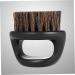 Minkissy Beard Care Brush | Wild Boar Bristle Shaving & Styling Brush for Men - Portable Beard Comb & Glass Brush - Buy Online on GoSupps.com