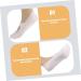 FRCOLOR 1 Pair Silicone Heel Protector Silicone Moisturizing Socks Silicone Boat Sock Spa Gel Socks Silicone Socks Beach Sock Tendon Socks Dance Socks Sole of Foot Men and Women White - Buy Online on GoSupps.com