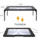 Full-Page Magnifying Glass Hands-Free Large Rectangular 2.5X Magnifier LED Lighted Illuminated Foldable Desktop Portable for Elder Kids - Buy Online on GoSupps.com